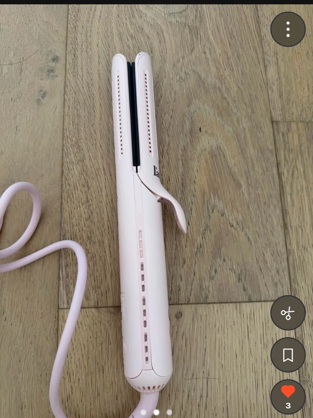 Lange Pink Compact Hair Styler